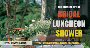 Bridal Luncheon Shower Etiquette: Should the Bride Give Gifts?