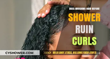 Brushing Hair Before Shower: Curl Ruiner or Myth?