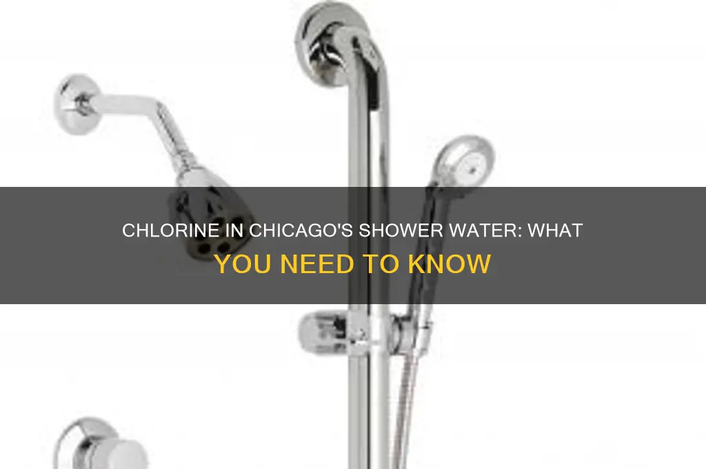 does chicago illinous have chlorine in shower water