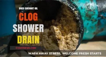 Coconut Oil in Drains: Does It Clog Your Shower?