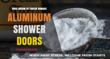 Cream of Tartar and Aluminum Shower Doors: Potential Damage Explained