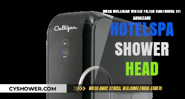 Culligan Water Filter Cartridge Compatibility with AquaCare HotelSpa Shower Heads