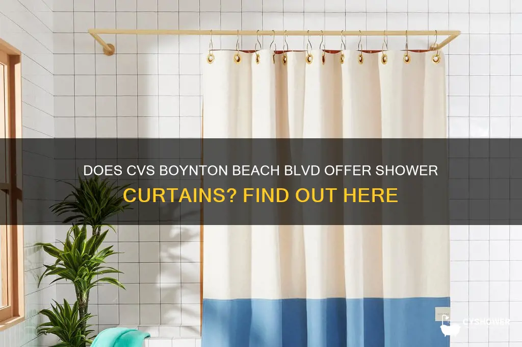 does cvs boynton beach blvd sell shower curtains