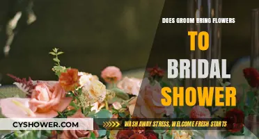 Should the Groom Bring Flowers to the Bridal Shower? Etiquette Explained
