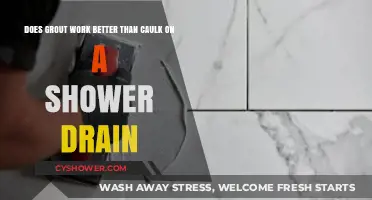 Grout vs. Caulk: Which Seals Shower Drains Better?