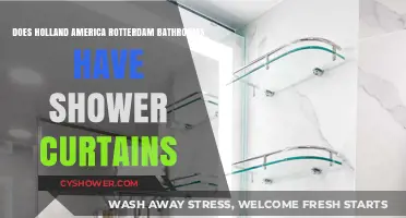 Holland America Rotterdam Bathrooms: Shower Curtains or Glass Doors?