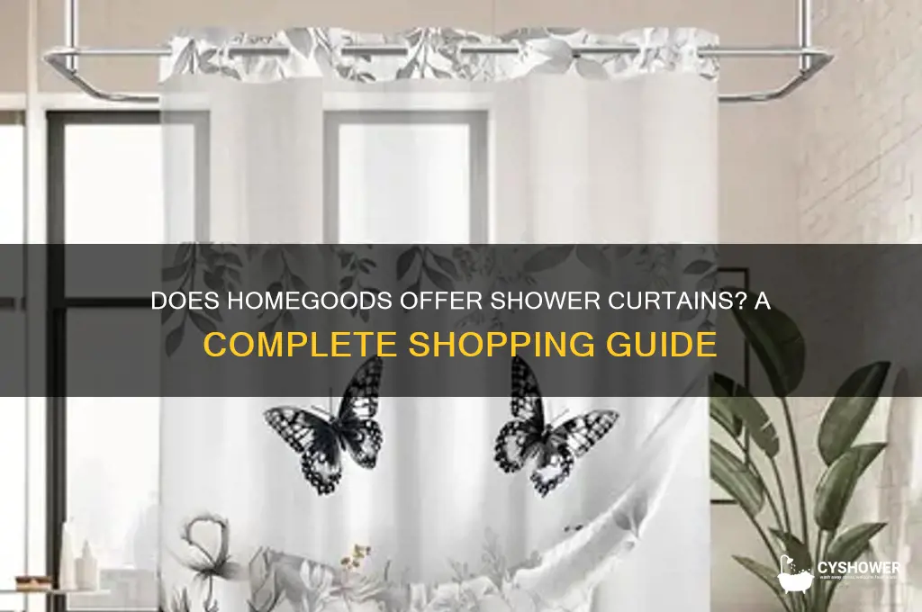 does home goods have shower curtains