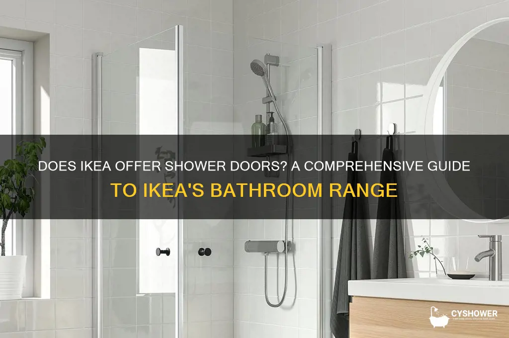 does ikea sell shower doors