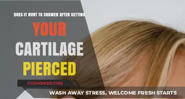 Cartilage Piercing Aftercare: Showering Tips to Avoid Pain and Complications
