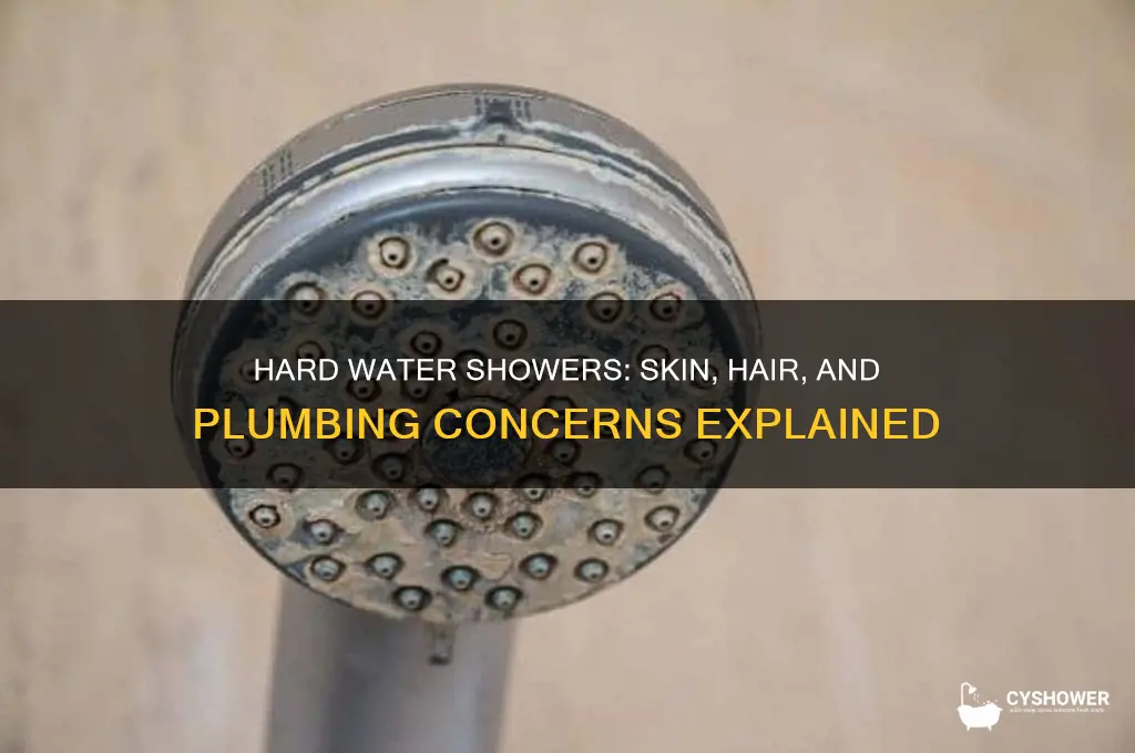 does it matter if you shower with hard water