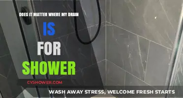 Shower Drain Placement: Does Location Impact Functionality and Design?