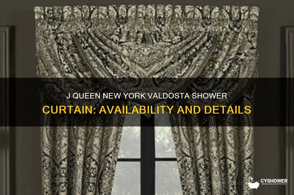 does j queen new york sell valdosta shower curtain