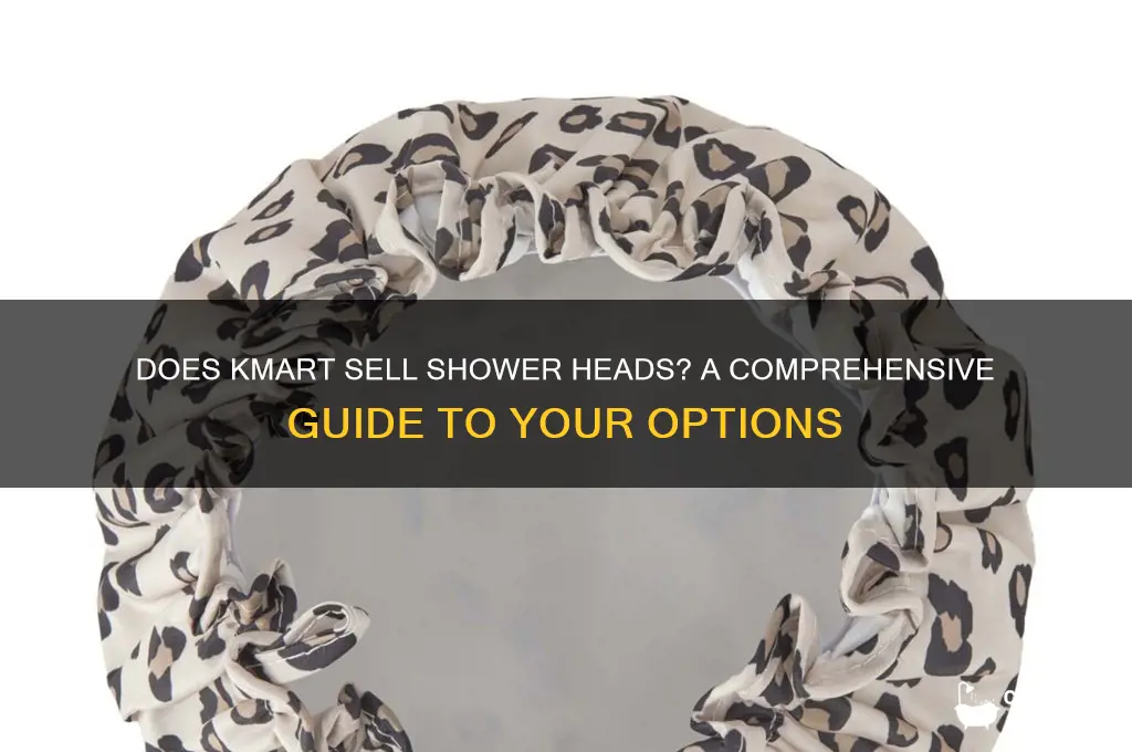 does kmart sell shower heads
