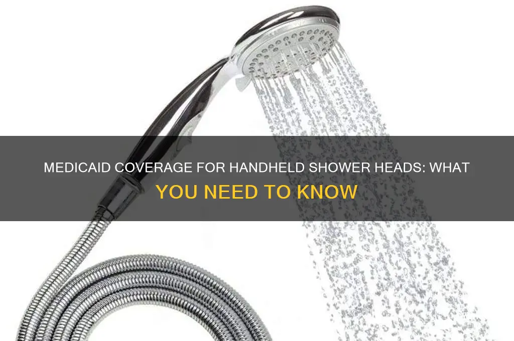 does medicaid cover hand held shower head