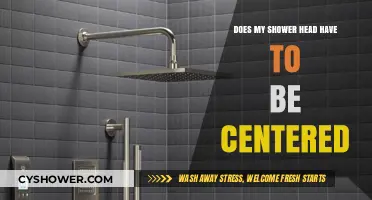 Shower Head Placement: Does It Really Need to Be Centered?