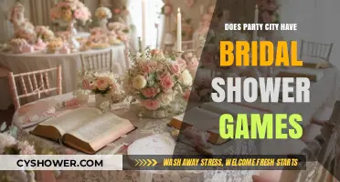 Bridal Shower Games at Party City: Fun Options Available?
