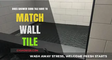 Matching Shower Curb and Wall Tiles: Design Harmony or Creative Freedom?