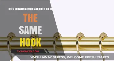 Shower Curtain and Liner: Same Hook or Separate Hooks?