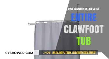 Shower Curtain Solutions: Covering Your Entire Clawfoot Tub Effectively