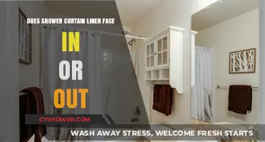 Shower Curtain Liner Placement: Inside or Outside the Tub?