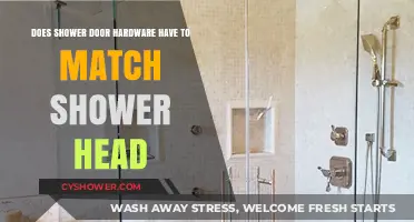 Shower Door Hardware vs. Shower Head: Matching or Mixing Styles?