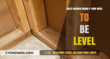 Does Your Shower Drain P-Trap Need to Be Level?
