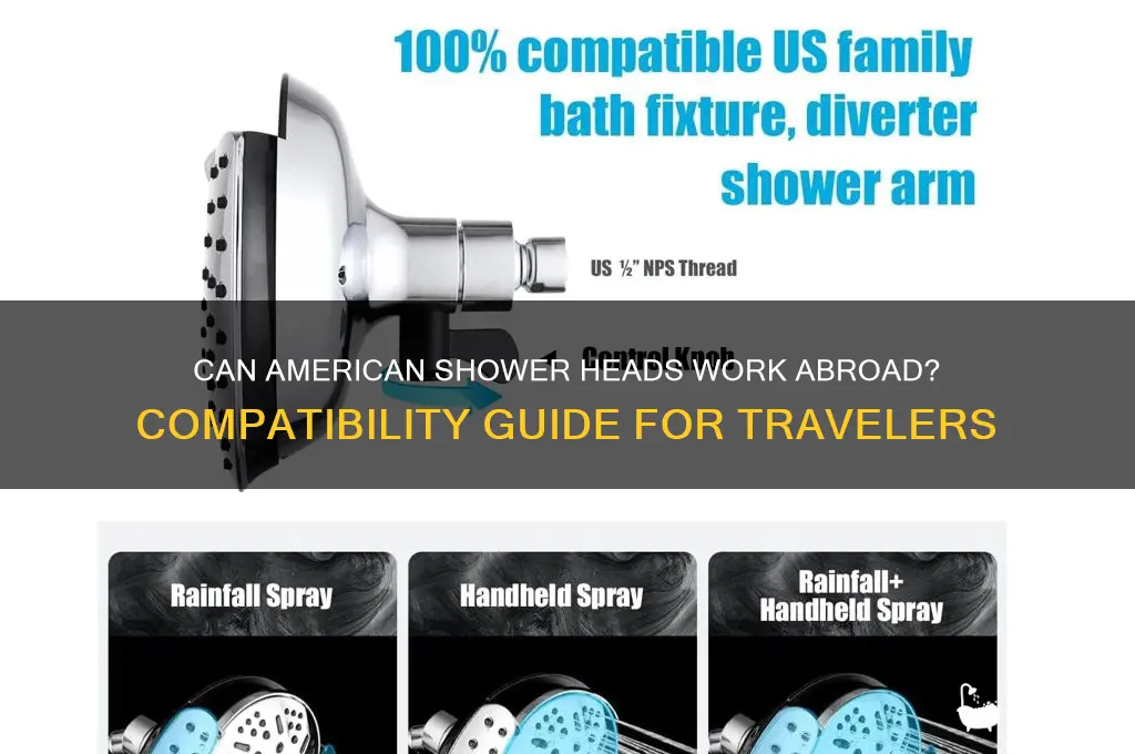does shower heads in america works in other countries