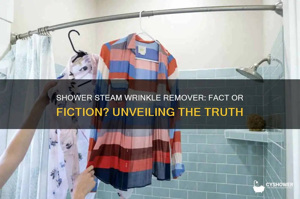 does shower steam remove wrinkles