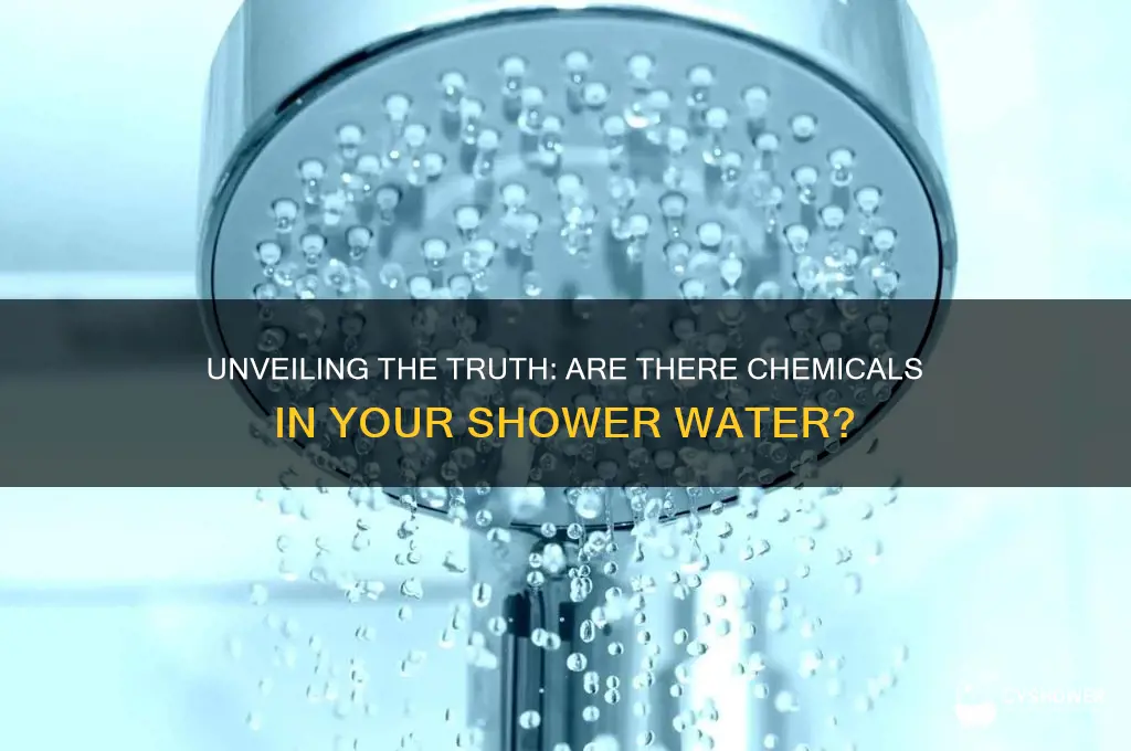 does shower water have chemicals
