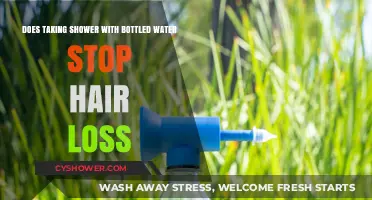 Showering with Bottled Water: Myth or Hair Loss Solution?
