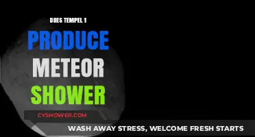 Tempel 1's Meteor Shower Mystery: Unraveling the Cosmic Connection