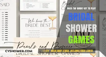Bridal Shower Fun: Should the Bride Join in the Games?