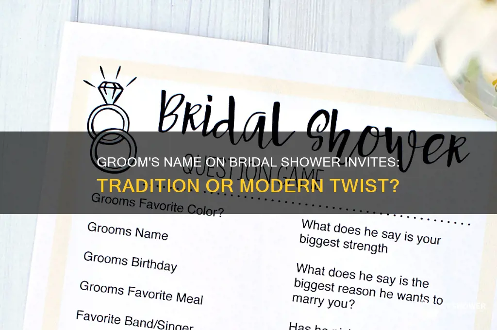 does the groom