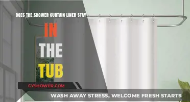 Shower Curtain Liner: Does It Stay in the Tub or Move?