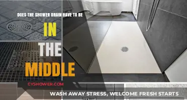Shower Drain Placement: Must It Be Centered or Can It Vary?