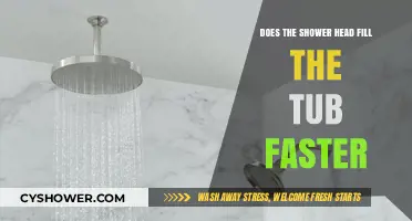 Shower Head vs. Tub Filling Speed: Which is Faster?