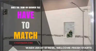 Shower Tile Trim: Matching or Mixing for a Stylish Bathroom Look?
