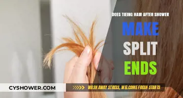 Post-Shower Hair Tying: Does It Cause Split Ends?