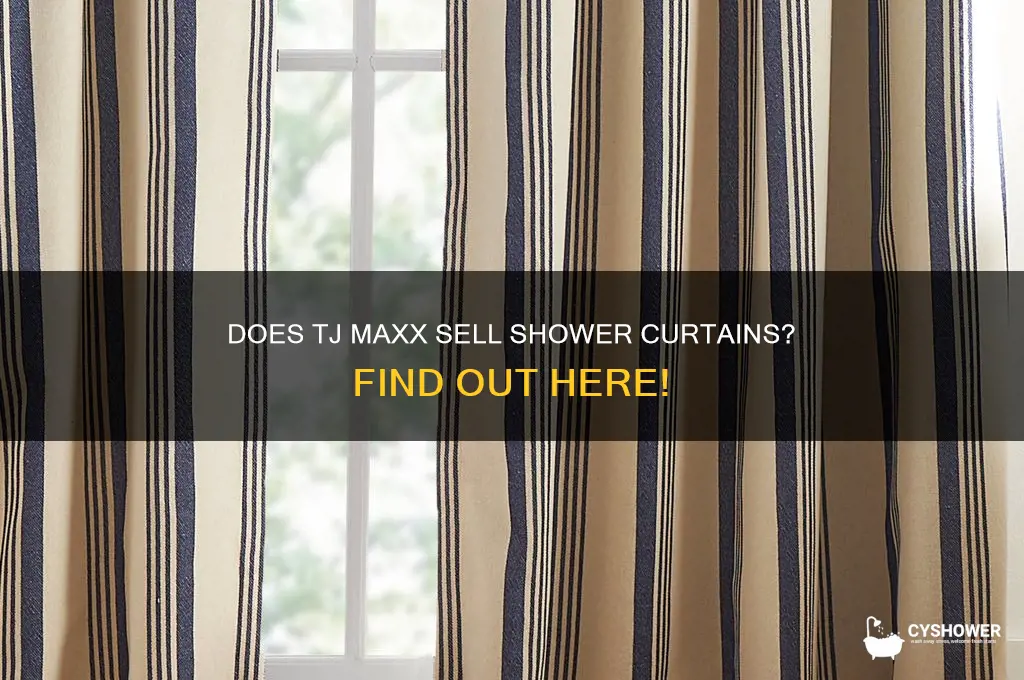 does tj maxx have shower curtains