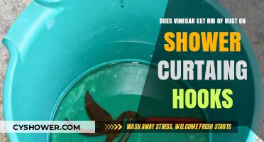Vinegar's Power: Removing Rust from Shower Curtain Hooks Effectively