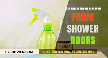Vinegar's Power: Removing Soap Scum from Shower Doors Effectively