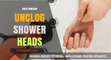 Vinegar to the Rescue: Unclogging Shower Heads Made Easy