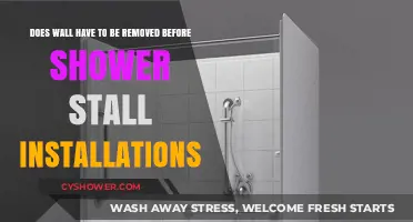 Shower Stall Installation: Wall Removal Necessary or Optional?