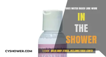 Shower-Friendly Lubes: Does Water-Based Lube Work in the Shower?