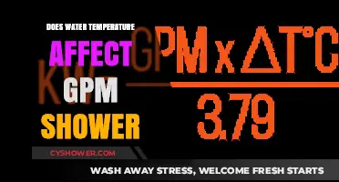 How Water Temperature Impacts Your Shower's GPM Flow Rate