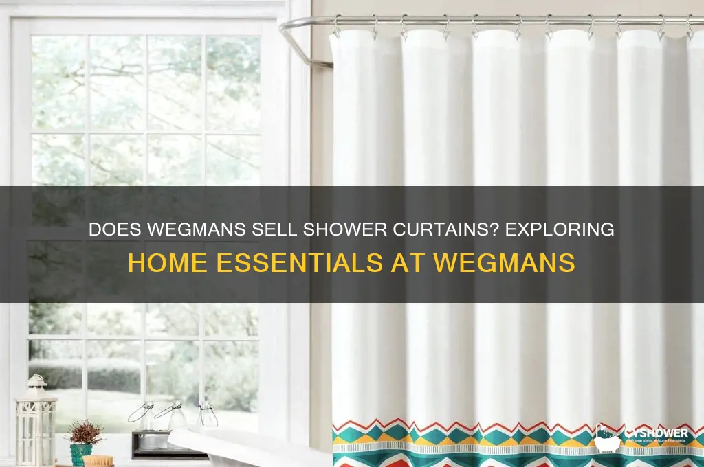 does wegmans sell shower curtains