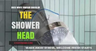 White Vinegar Shower Head Cleaning: Does It Cause Discoloration?