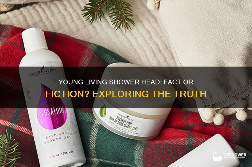 does young living make a shower head
