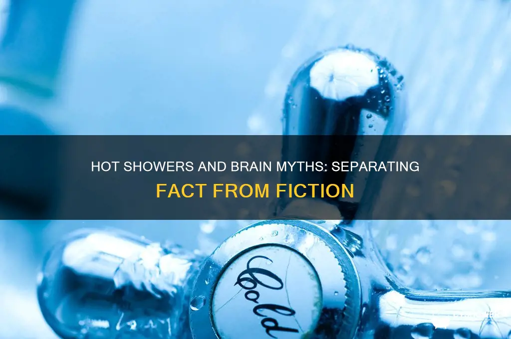 does your brain melt if you take a hot shower