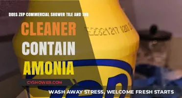 Does Zep Commercial Shower Tile and Tub Cleaner Contain Ammonia?